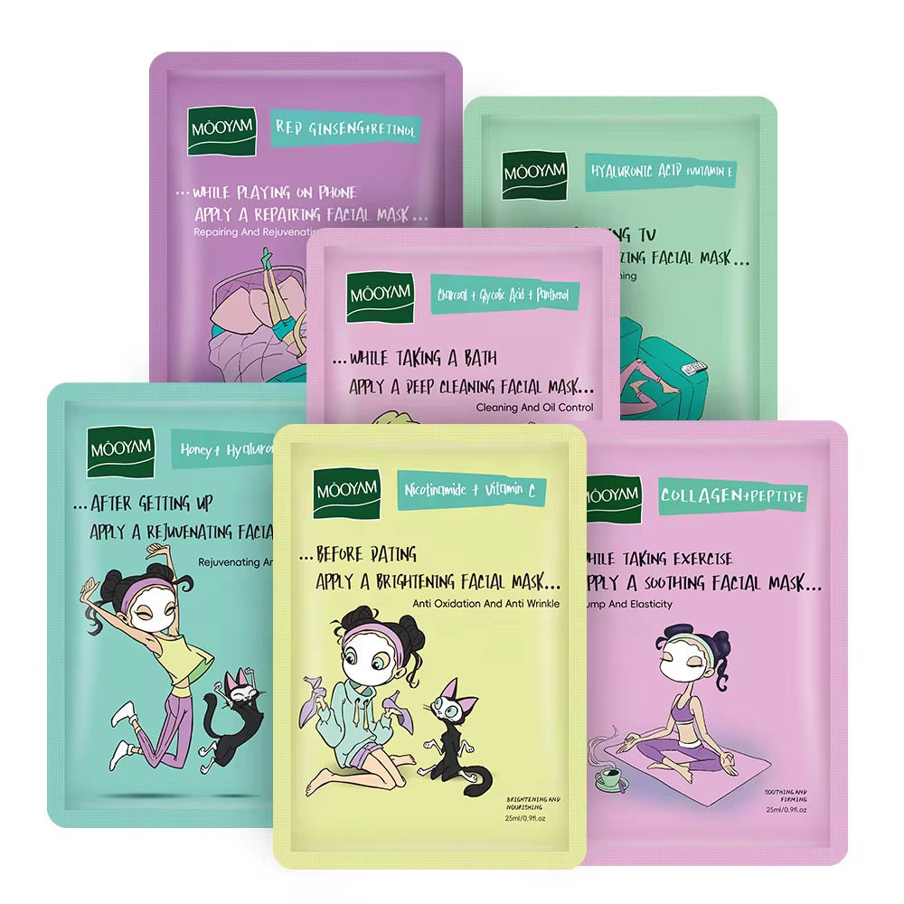 Set de 6 Mascarillas